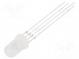LED  5мм  трехцветный  RGB  1,8÷2,2/2,8÷3,1/2,9÷3,2В