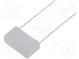 Kondensator  Polypropylen  Y2  10nF  15mm  ±20%  18x10,5x5,5mm