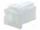 Wire-board  plug  female  XA  2.5mm  PIN  2  w/o contacts  for cable