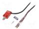Endschalter  Metallrolle Ø11,6mm  NC x2 + NO x2  1,5A  IP68