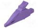 Krokodilklemme  32A  1kVDC  violett  Ber.Halt  max.30mm