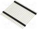 Pin header  pin strips  male  PIN  20  double deck  straight  THT