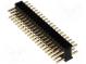 Pin header  pin strips  male  PIN  40  straight  1.27mm  THT  2x20