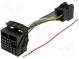 Connector  radio, ISO  Mercedes  PIN 16