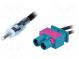 Antennenadapter  DIN-Stecker,Fakra-Stecker x2