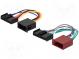 Connector  radio, ISO  Ford, Jaguar, Lincoln, Mazda, Mercury, Nissan