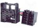 Connector  radio, ISO  BMW, Land Rover, Rover  PIN 17