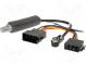 Antennenseparator  ISO-Buchse,ISO-Stecker  Audi,Seat,VW